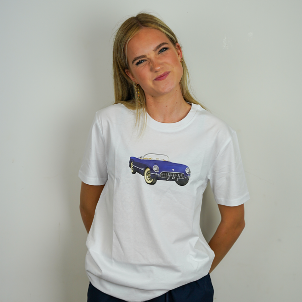 Auto Tshirt - Wit