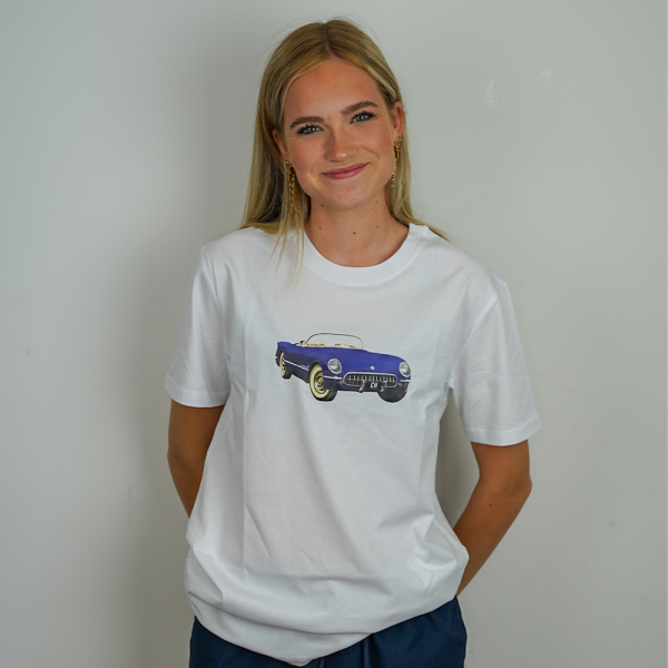 Auto Tshirt - Wit - Afbeelding 2