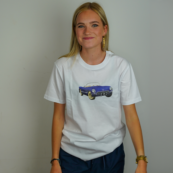 Auto Tshirt - Wit - Afbeelding 3