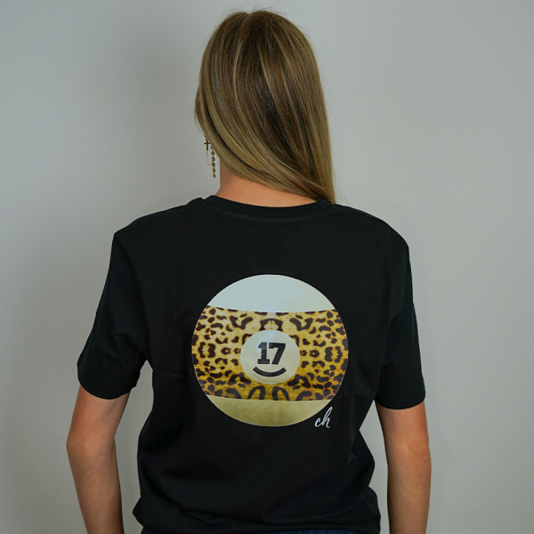 Panter Tshirt - Zwart - Afbeelding 2