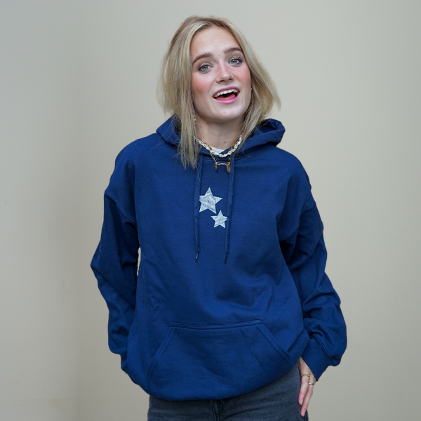 Ster Hoodie Blauw