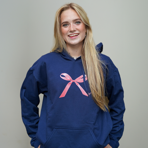 Strik Hoodie Blauw - Afbeelding 2